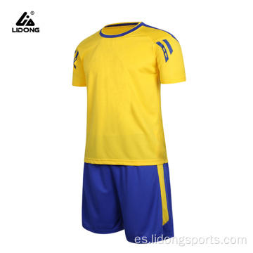 Jerseys de fútbol en blanco al por mayor Uniformes de fútbol personalizados